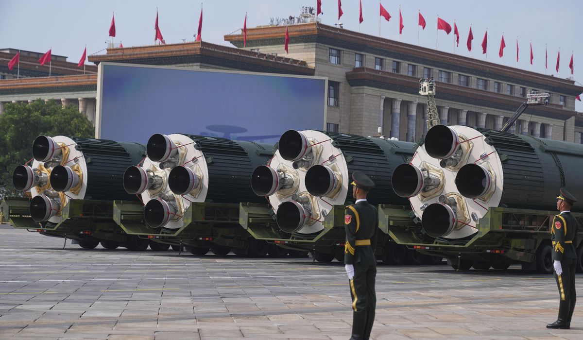 NextImg:New ICBMs lead parade of advanced Chinese weapons