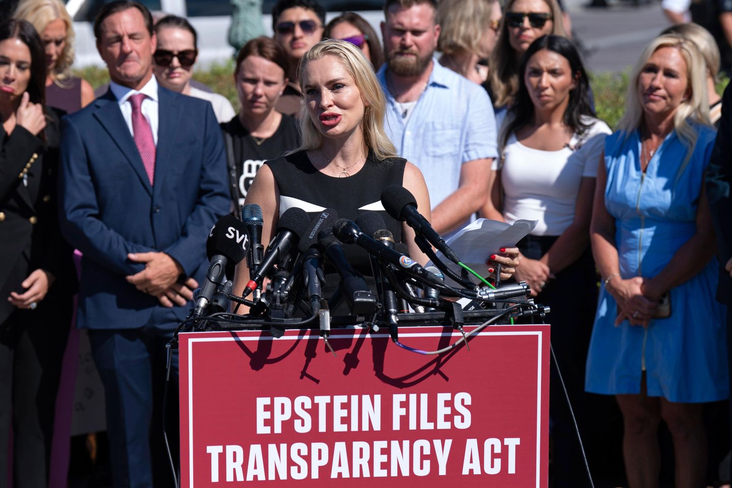 House Republicans divided over how far to go to force release of Epstein files