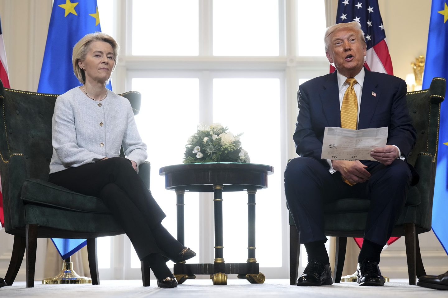 Trump warns of sweeping damage if Supreme Court doesn't uphold his tariff power