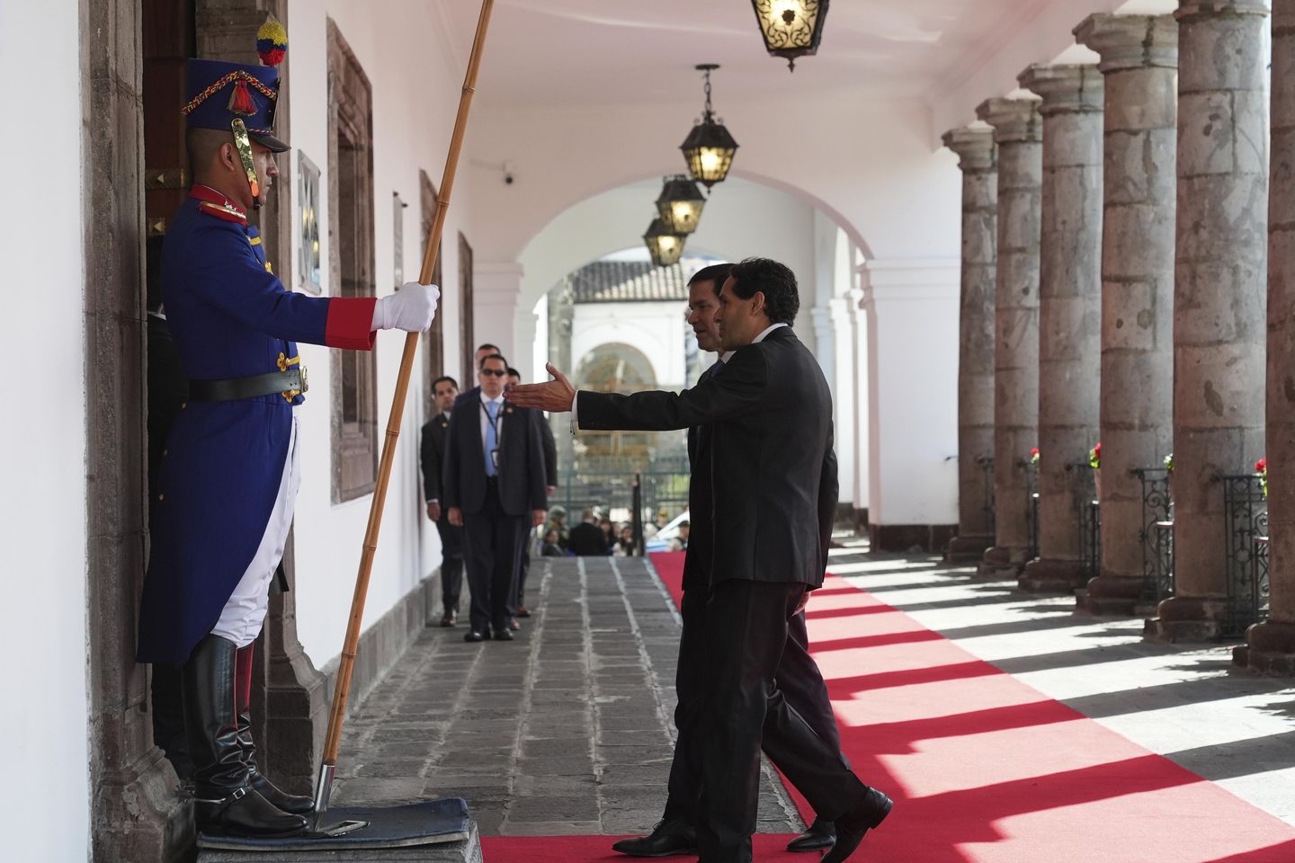 Rubio visits Ecuador as U.S. military strike on Venezuelan boat overshadows talks