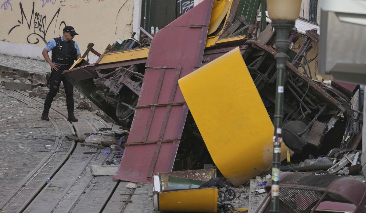 NextImg:Death toll in Lisbon streetcar crash rises to 17 as Portugal observes national day of mourning
