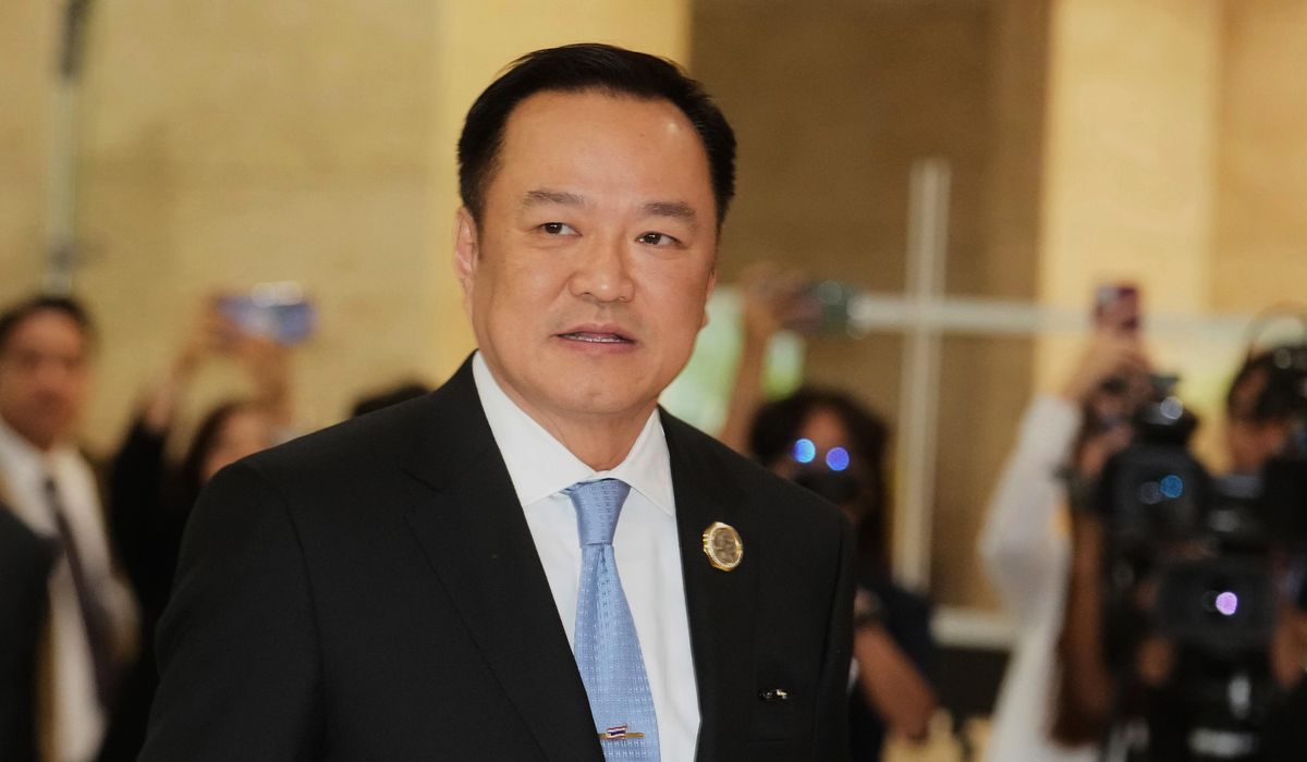 NextImg:Veteran Thai politician Anutin Charnvirakul wins vote in Parliament to become next prime minister