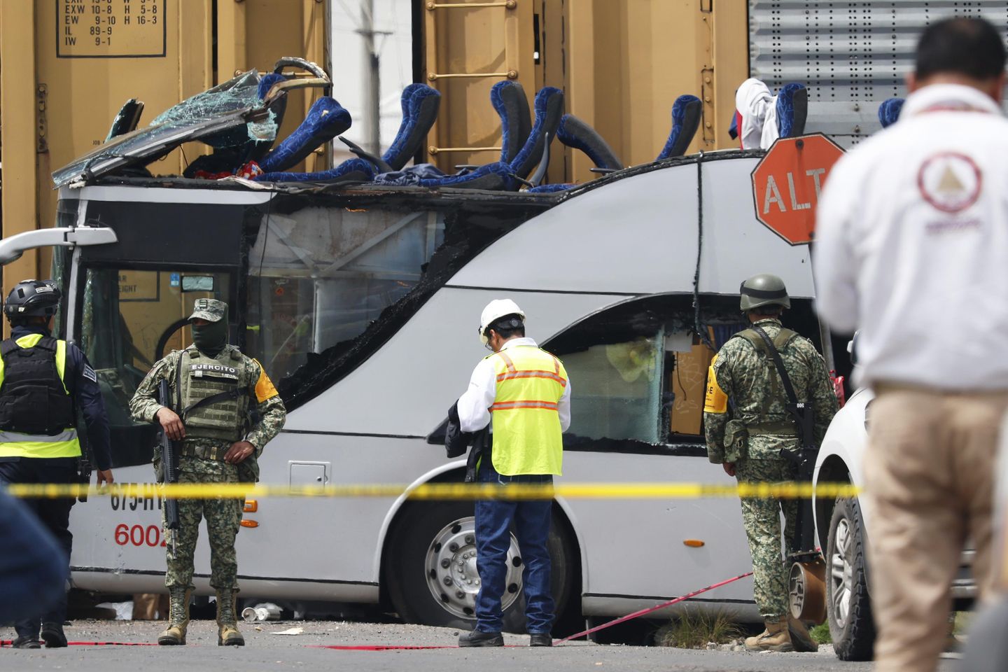 Tragic Train-Bus Collision Near Mexico City Claims Lives