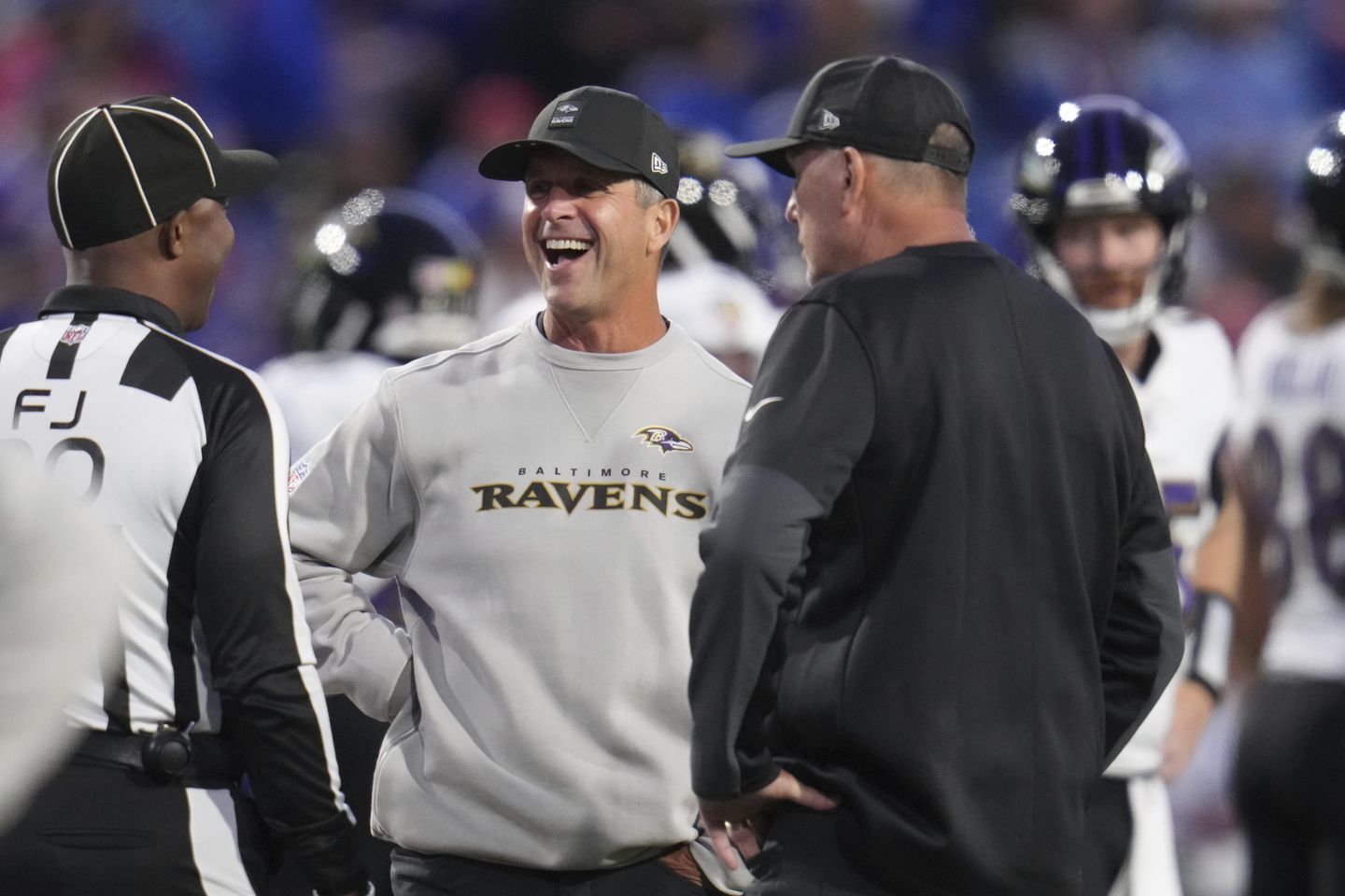 Harbaugh defends Jackson after fan altercation in Ravens' opener Harbaugh defends Jackson after fan altercation in Ravens' opener