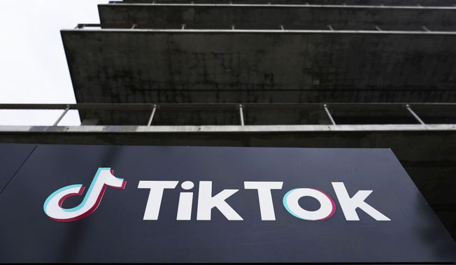 The TikTok Inc. building is seen in Culver City, Calif., March 17, 2023. (AP Photo/Damian Dovarganes, File)