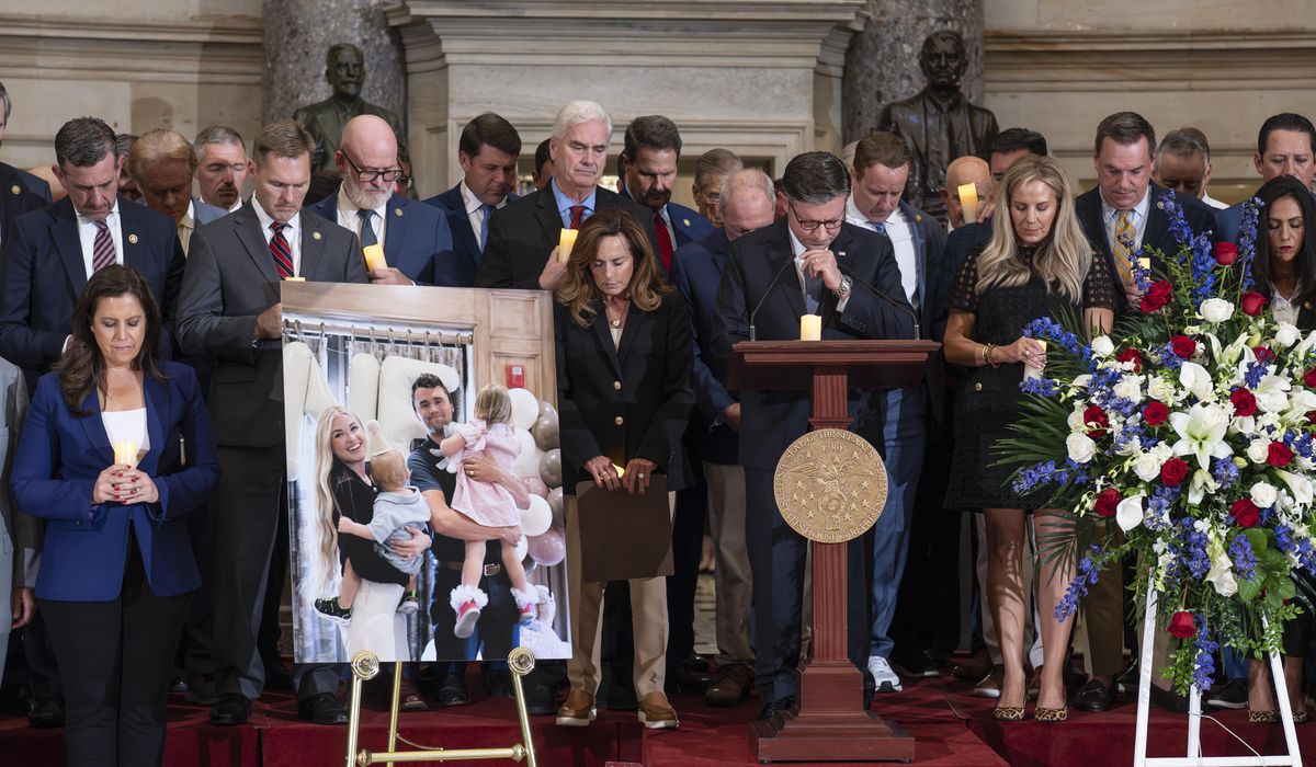 NextImg:House adopts resolution honoring Charlie Kirk; 58 Democrats vote against it