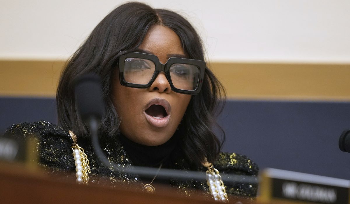 NextImg:Rep. Jasmine Crocket says only White supremacists feel safe under FBI’s Kash Patel