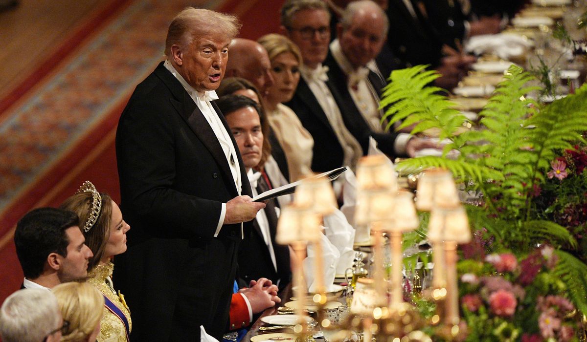 NextImg:Britain unfurls lavish reception for Trump’s second state visit
