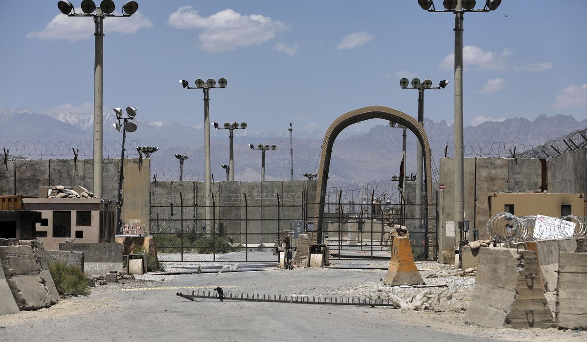NextImg:Trump says U.S. troops could return to Afghanistan, eyes taking control of Bagram Air Base