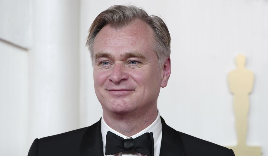 Christopher Nolan arrives at the Oscars on Sunday, March 10, 2024, at the Dolby Theatre in Los Angeles. (Photo by Jordan Strauss/Invision/AP, File)