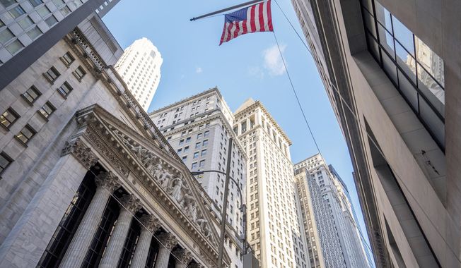 FILE - The New York Stock Exchange, Tuesday, Jan. 28, 2025, in New York. (AP Photo/Julia Demaree Nikhinson, File)