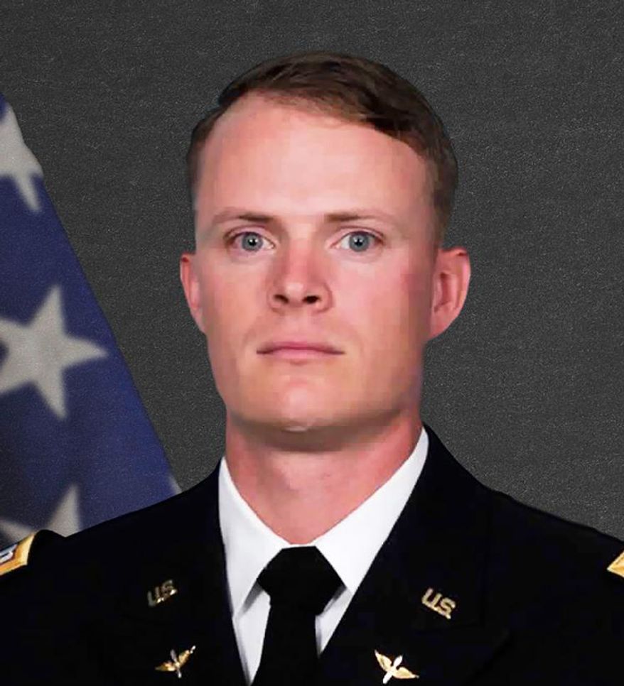 This undated photo released by the U.S. Army shows chief warrant officer Andrew Cully. (U.S. Army via AP)