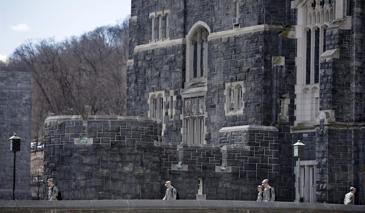NextImg:West Point is violating the First Amendment with a crackdown on professors, lawsuit says