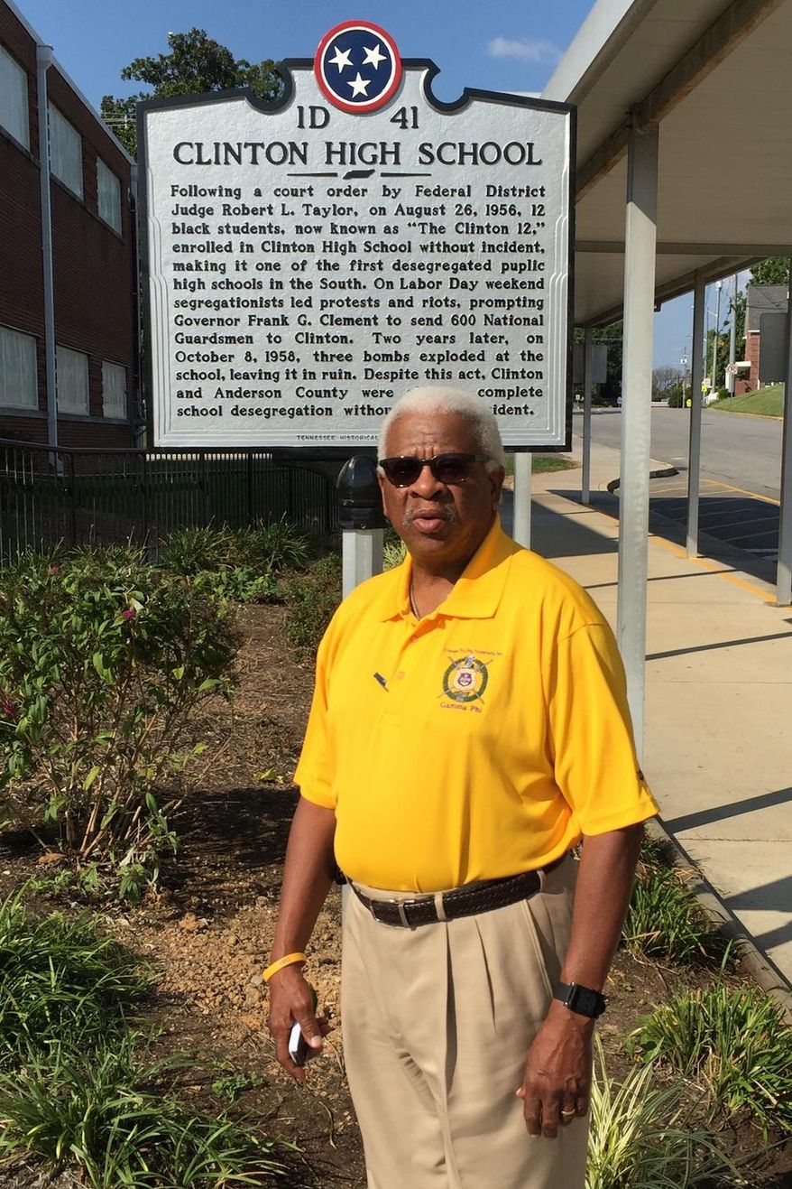 This photo provided by J. Kelvin Cain shows Bobby Cain on Aug. 15, 2015 in Clinton, Tenn. (J. Kelvin Cain via AP)