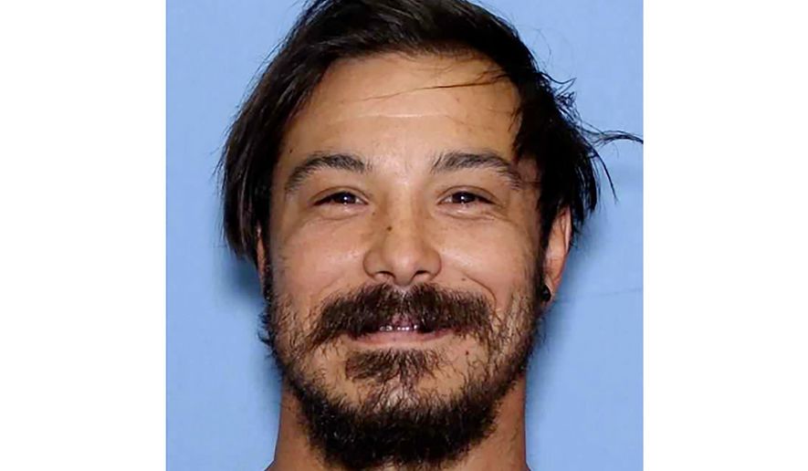 This undated photo provided by the Wenatchee Police Department shows Travis Caleb Decker, who is wanted in connection with the deaths of his three daughters. (Wenatchee Police Department via AP) **FILE**