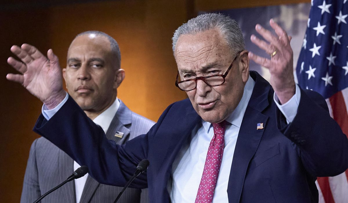 NextImg:As Democrats prepare for a possible federal shutdown, their endgame is uncertain