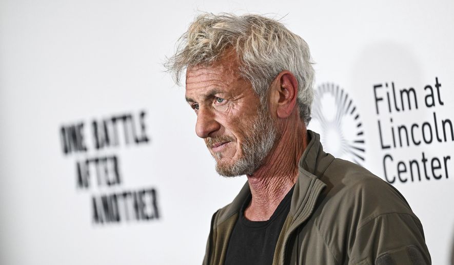 Sean Penn attends a special screening of "One Battle After Another" at the Walter Reade Theater on Sunday, Sept. 21, 2025, in New York. (Photo by Evan Agostini/Invision/AP)