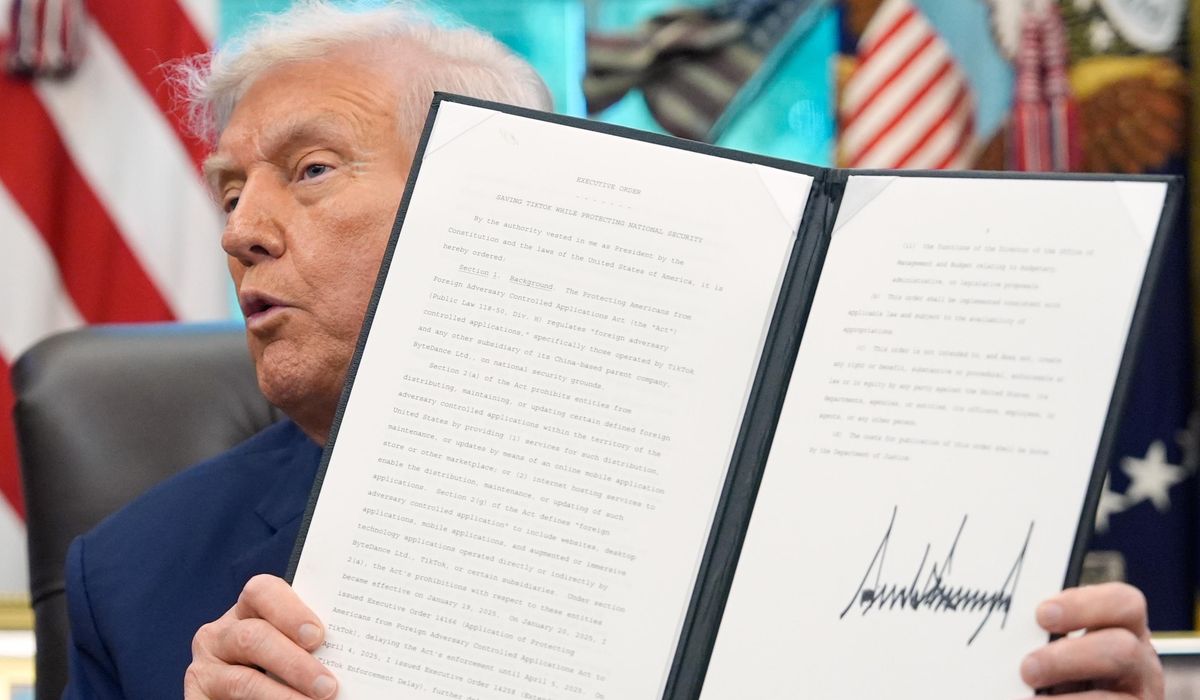 NextImg:Trump makes way for $14 billion deal to save TikTok in the U.S.