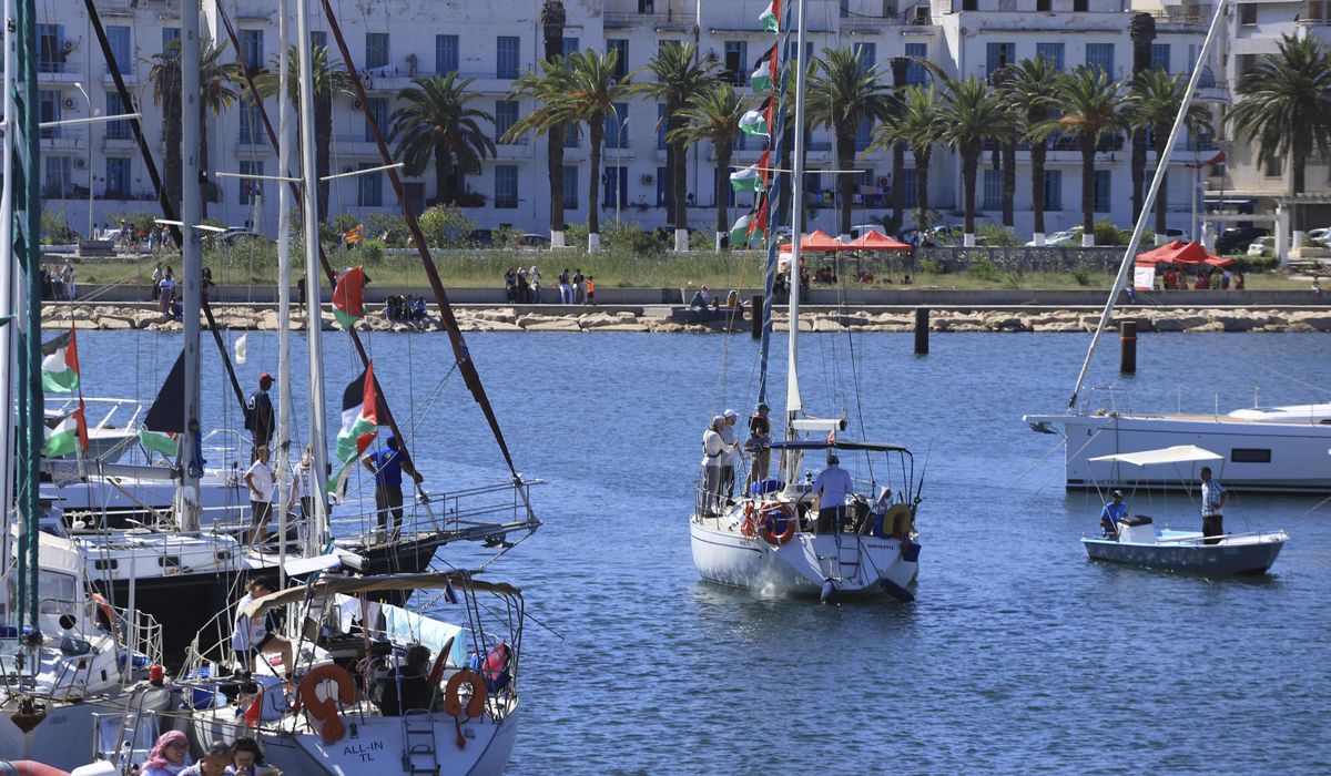 NextImg:What to know about the international flotilla seeking to break Israel’s blockade of Gaza