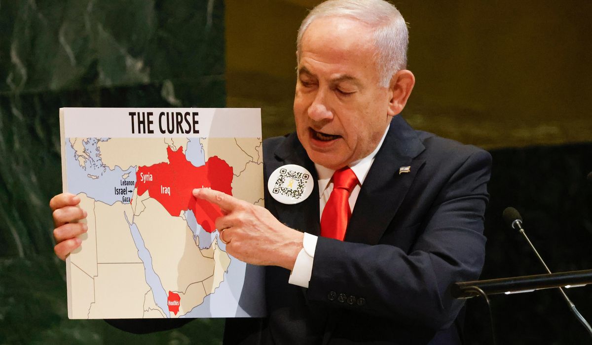 NextImg:At U.N., amid jeers and cheers, Netanyahu says Israel ‘must finish the job’ against Hamas in Gaza