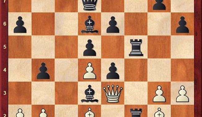 Saemisch-Nimzowitsch after 25...h6.