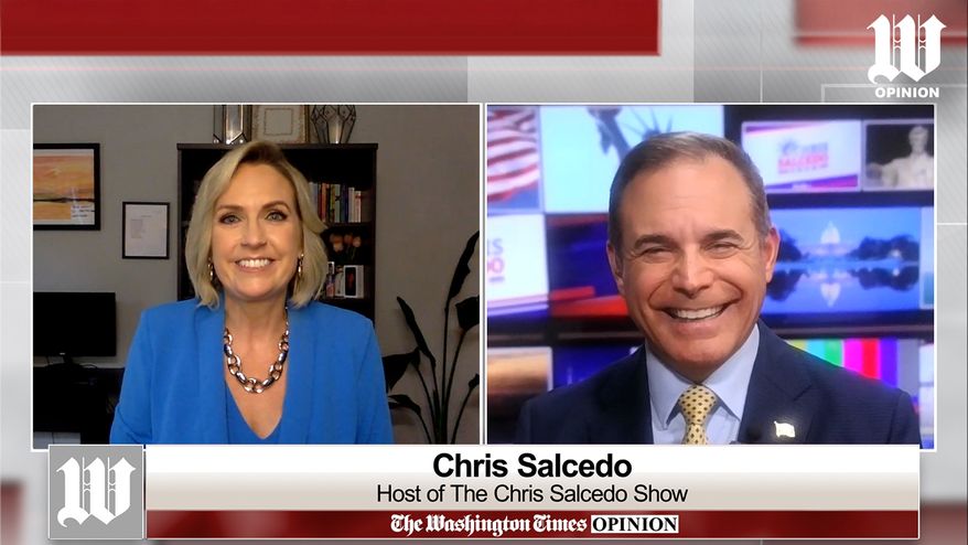 Washington Times Commentary Editor Kelly Sadler is joined by Chris Salcedo, author of "The Rise of the Liberty-Loving Latino: A New American Revolution" — coming out in December — and host of “The Chris Salcedo Show,” airing daily on Newsmax.