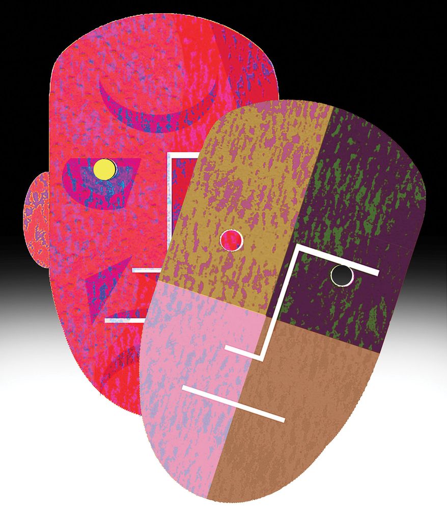 'Ethnic studies' curriculum and leftist activism illustration by Alexander Hunter/The Washington Times