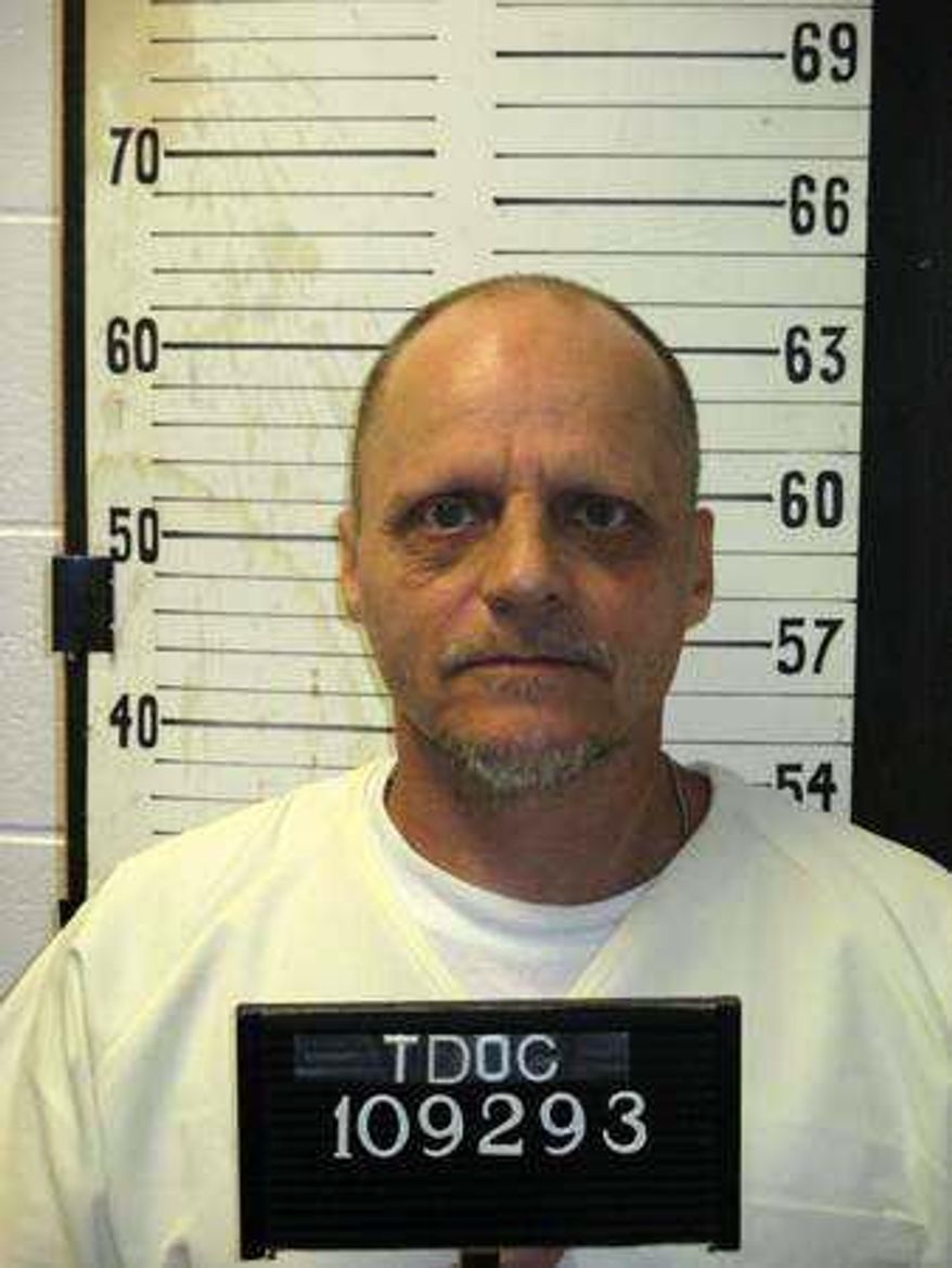 This undated photo released by the Tennessee Department of Correction shows Anthony Darrell Hines. (Tennessee Department of Correction via AP)