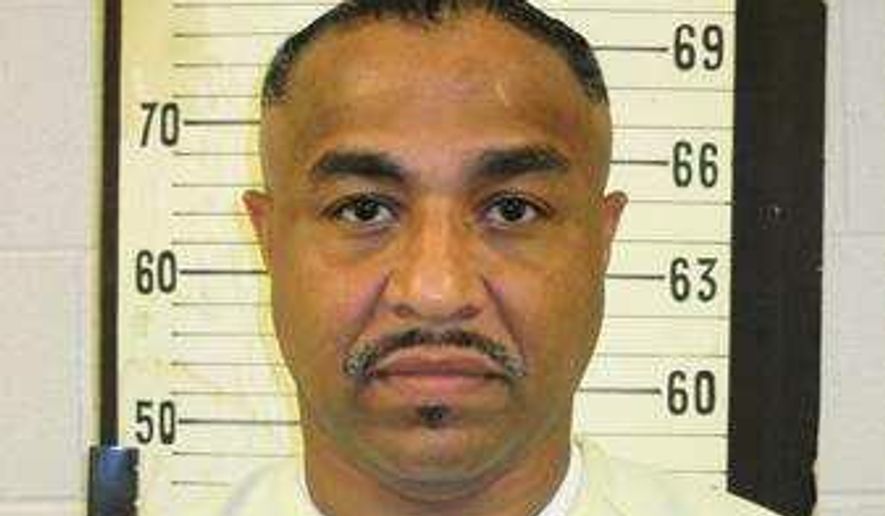 This undated photo released by the Tennessee Department of Correction shows Tony Carruthers. (Tennessee Department of Correction via AP)