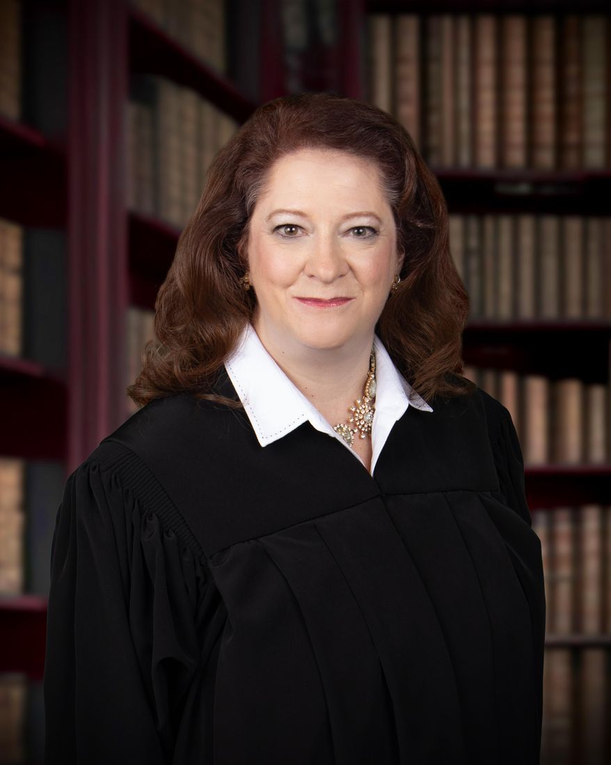 This undated photo provided by Mortensen Photography shows Wisconsin Appeals Court Judge Maria Lazar. (Rick Swearingen/Mortensen Photography via AP)