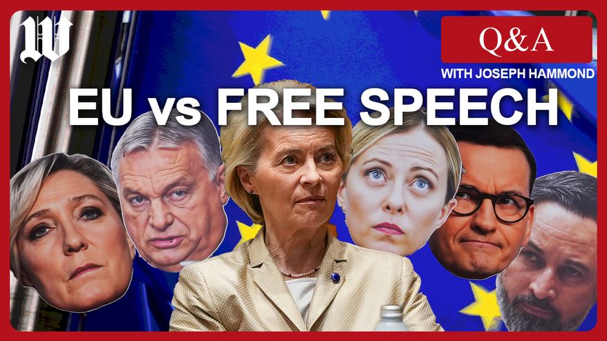 European Commission President Ursula von der Leyen proposed the creation of an EU-funded European Center for Democratic Resilience, an initiative that conservatives and right-wing populace warn could become a state-controlled speech police.