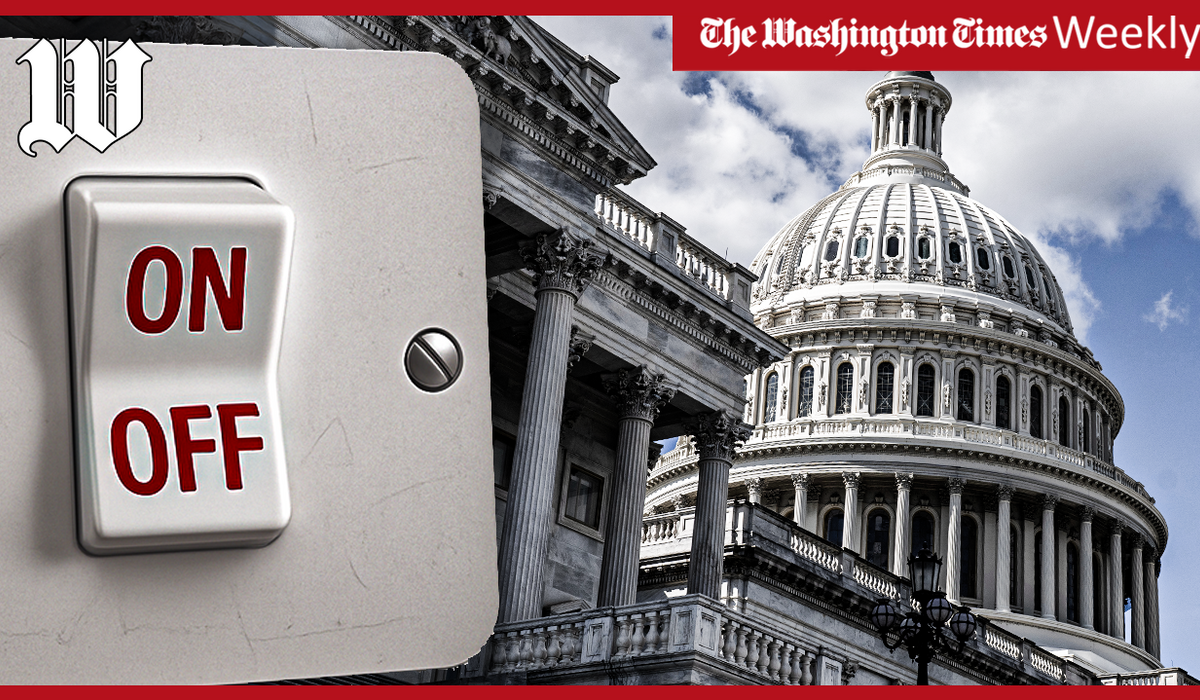NextImg:Washington Time Weekly: Who’s going to blink first in the government shutdown?