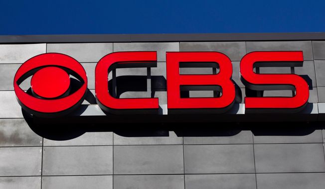 The CBS logo is displayed on the exterior of CBS Scene Restaurant and Bar at Gillette Stadium in Foxborough, Mass., on Feb. 13, 2012. (AP Photo/Steven Senne) **FILE**