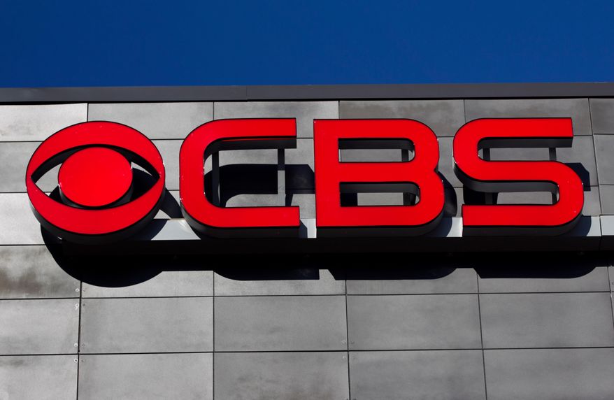 The CBS logo is displayed on the exterior of CBS Scene Restaurant and Bar at Gillette Stadium in Foxborough, Mass., on Feb. 13, 2012. (AP Photo/Steven Senne) **FILE**
