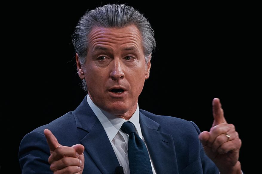 California Gov. Gavin Newsom speaks during the Clinton Global Initiative in New York on Wednesday, Sept. 24, 2025. (AP Photo/Andres Kudacki) **FILE**