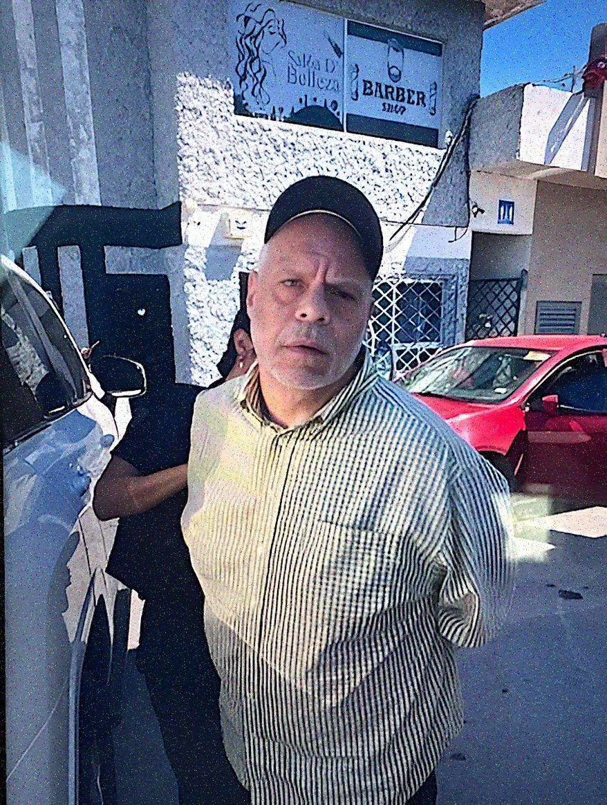 U.S. intelligence officials said they helped capture Jason Duncker in Monterrey, Mexico, during a joint operation with the U.S. Marshals (Courtesy of National Counterterrorism Center)