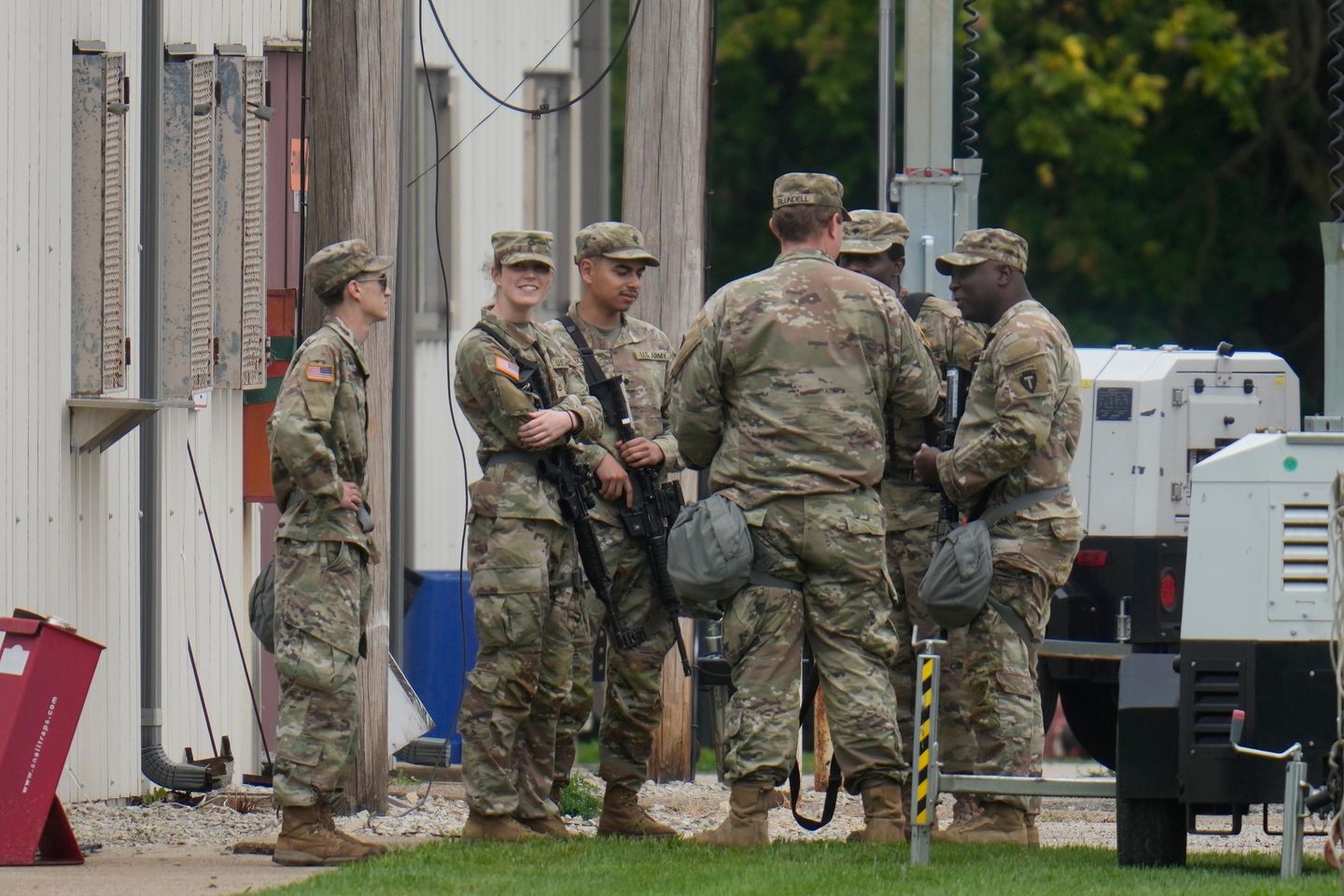 National Guard Troops Deployed Near Chicago, Potentially Heading to Memphis