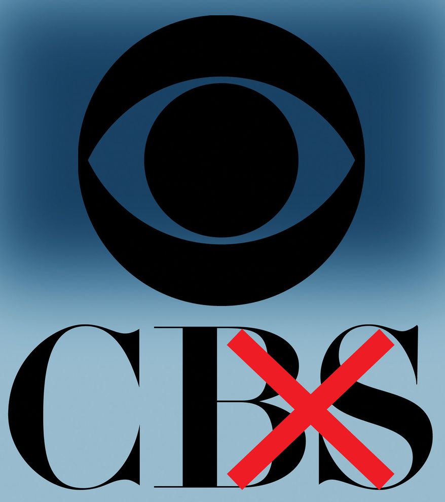 CBS News division illustration by Alexander Hunter/The Washington Times