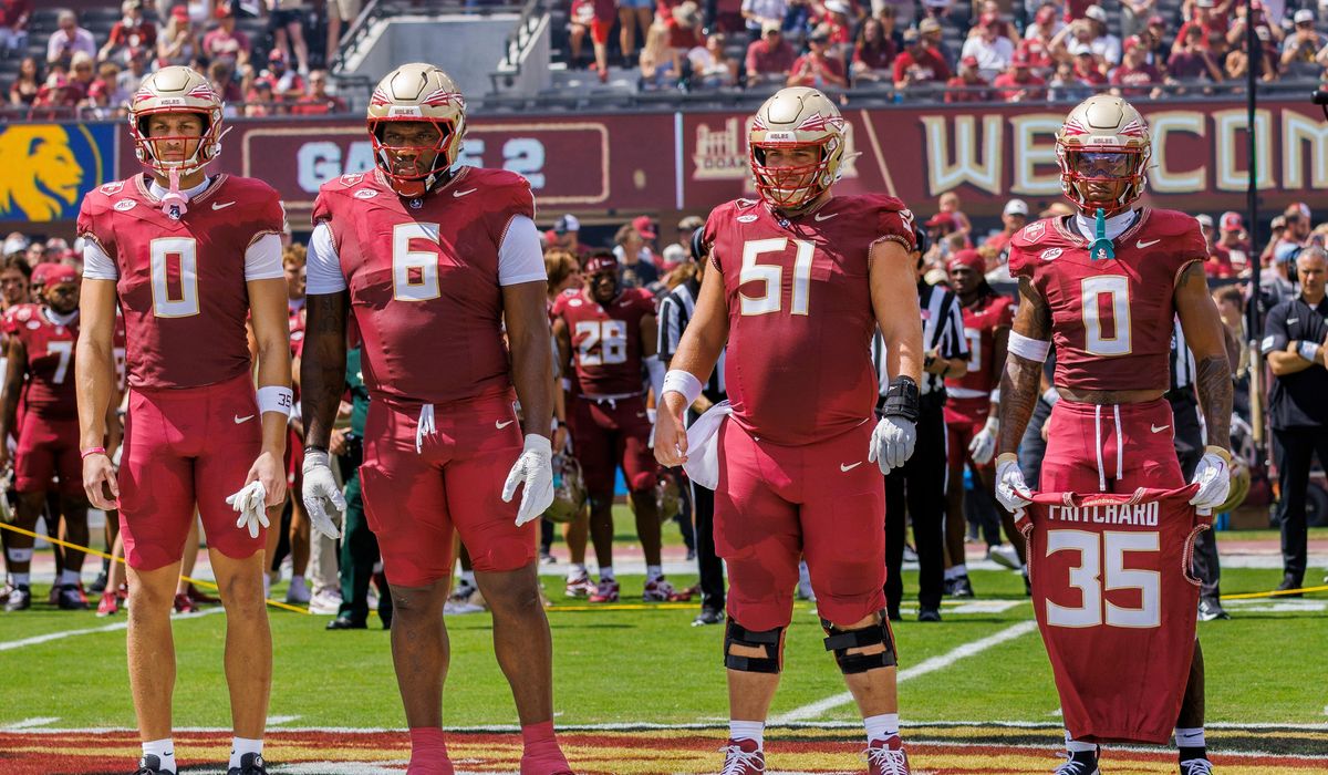 NextImg:FSU’s Ethan Pritchard is ‘alert, responsive and able to communicate’ as his recovery continues