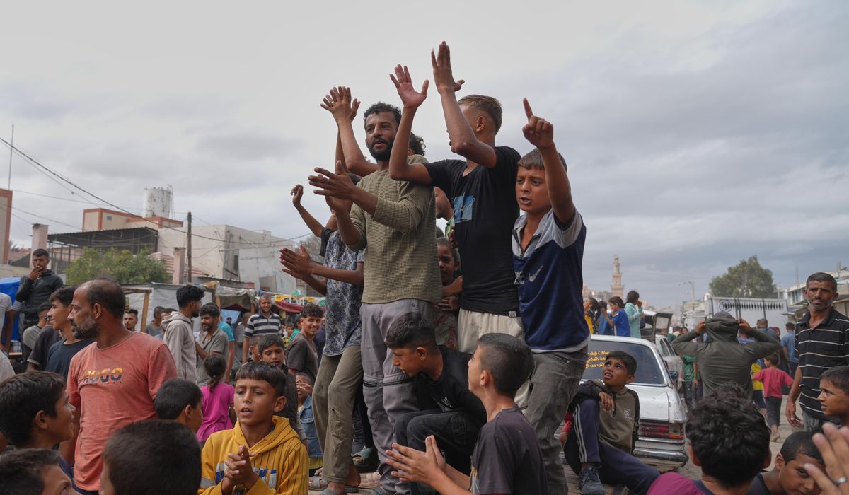 NextImg:Israel-Hamas ceasefire takes shape amid jubilation on both sides, though thorny questions remain
