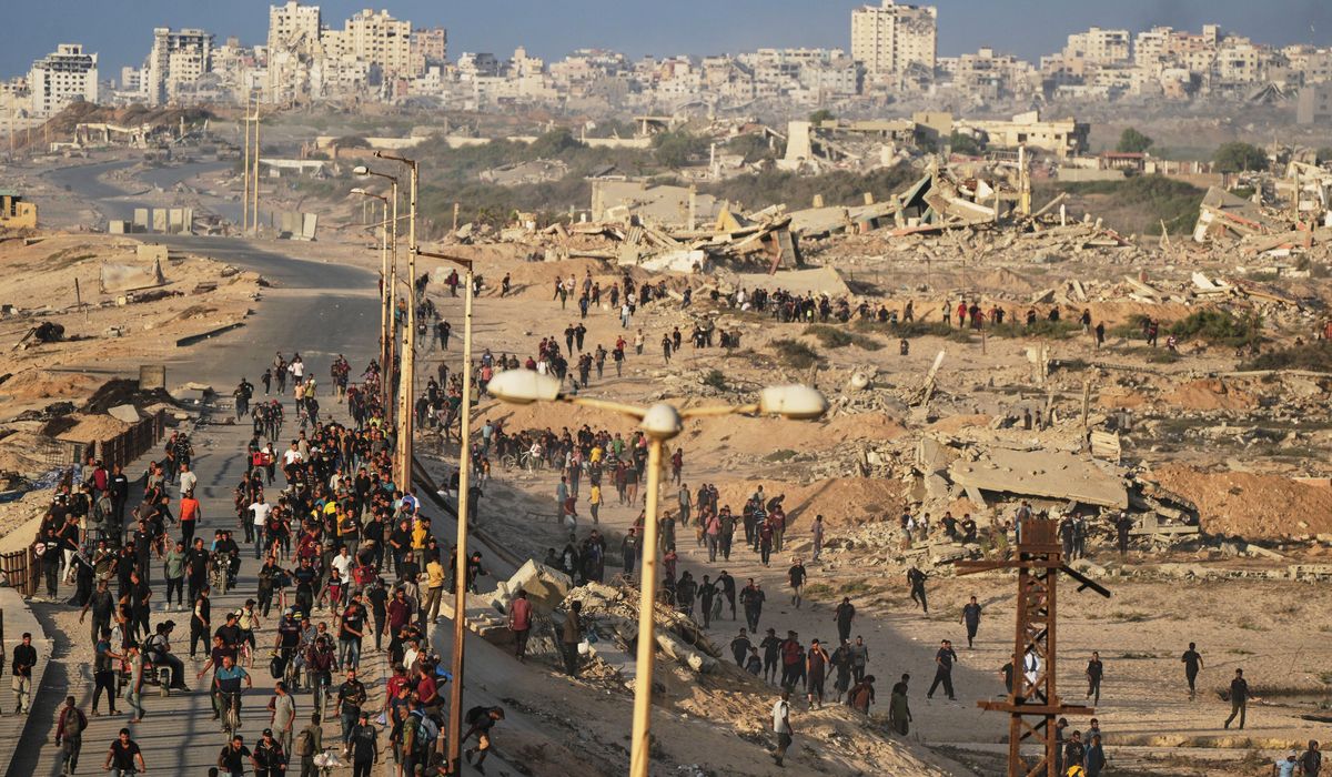 NextImg:U.S. sending about 200 troops to Israel to help support and monitor ceasefire deal in Gaza
