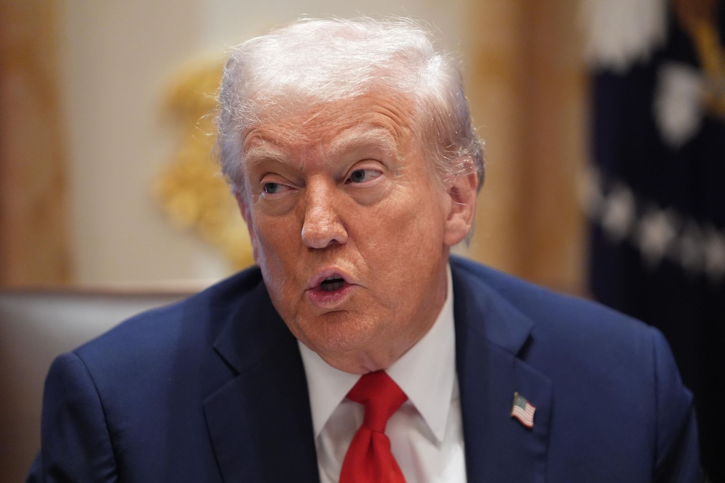 Trump says no Gazans will be forced to leave the area
