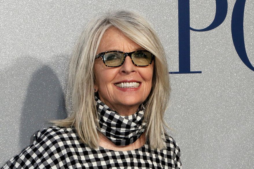 FILE - Diane Keaton arrives at the World Premiere of "Poms," on Wednesday, May 1, 2019, in Los Angeles. (Photo by Willy Sanjuan/Invision/AP, File)