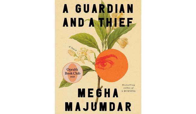 This cover image released by Knopf shows "A Guardian and a Thief" by Megha Majumdar. (Knopf via AP)