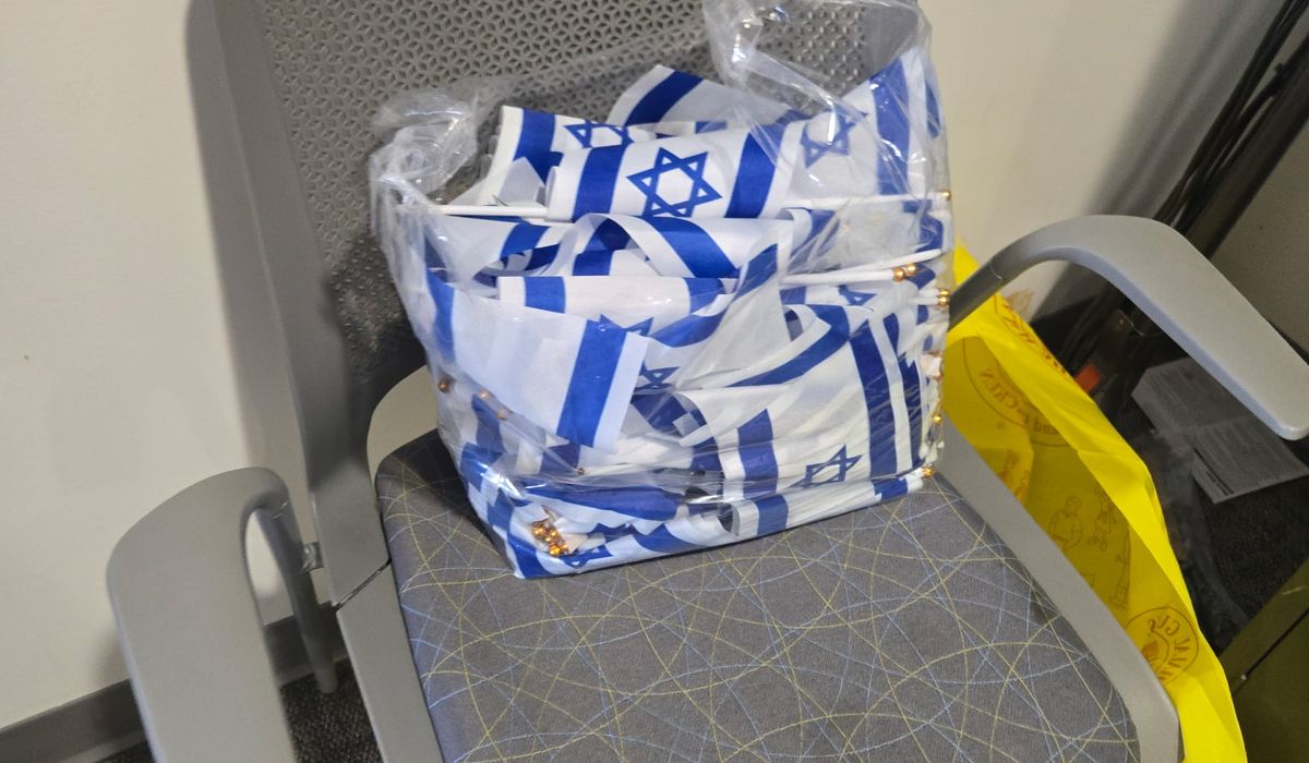 NextImg:Catholic University dismantles Israeli-flagged memorial to victims of Hamas terror attack