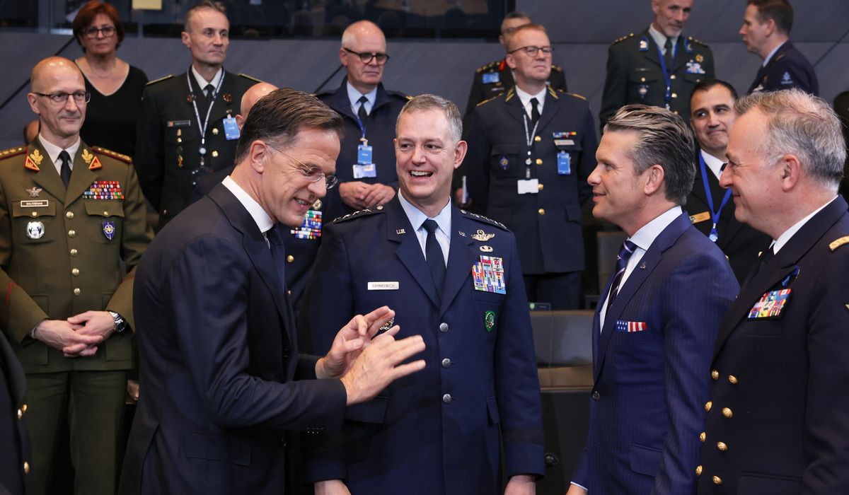 NextImg:Defense Secretary Hegseth calls on NATO allies to purchase more U.S. weapons for Ukraine