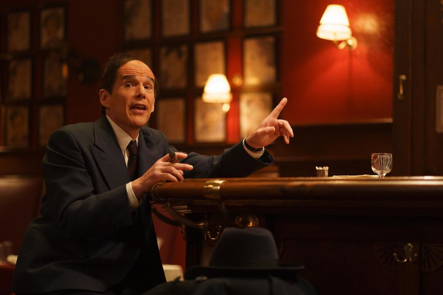 This image released by Sony Pictures Classics shows Ethan Hawke in a scene from "Blue Moon." (Sabrina Lantos/Sony Pictures Classics via AP)