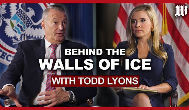 The Washington Times' Alex Swoyer interviews Todd Lyons, Director of Immigration and Customs Enforcement.