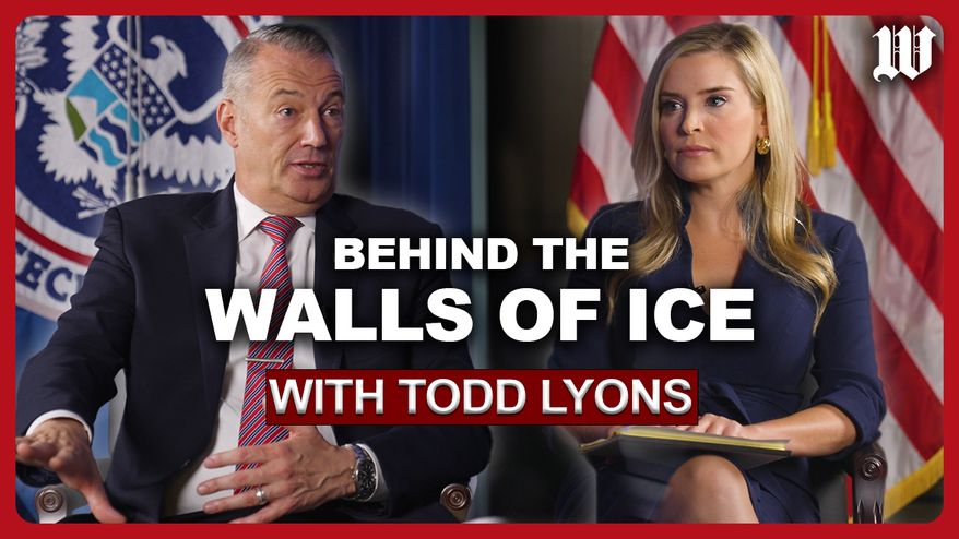 The Washington Times' Alex Swoyer interviews Todd Lyons, Director of Immigration and Customs Enforcement.