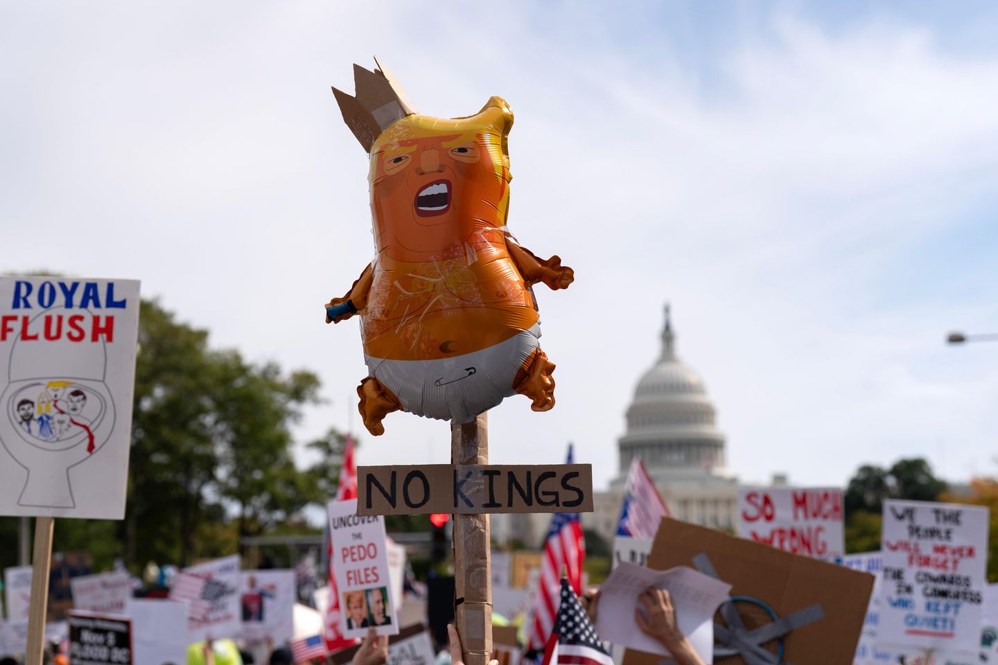 Speaker Johnson rips 'No Kings' rallies: if Trump were a king, things would be different